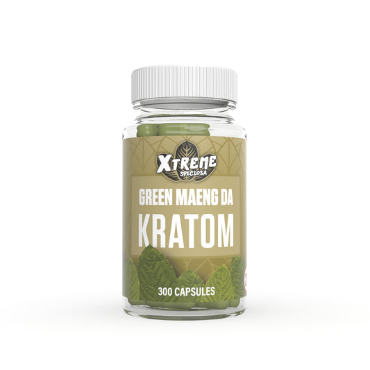 Kratom Xtreme Speciosa 300ct Capsule Jar