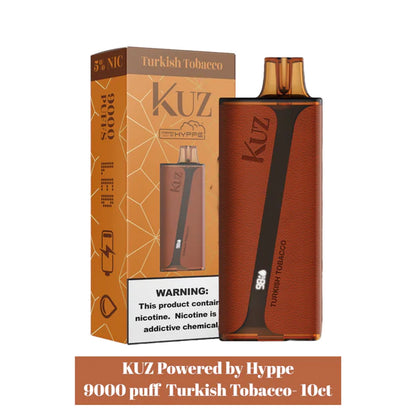 Kuz 9000 puff By Hyppe Disposable Vape -10 pack
