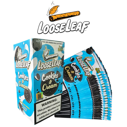 LooseLeaf wraps-Cookies & Cream $2.99/2pk-20