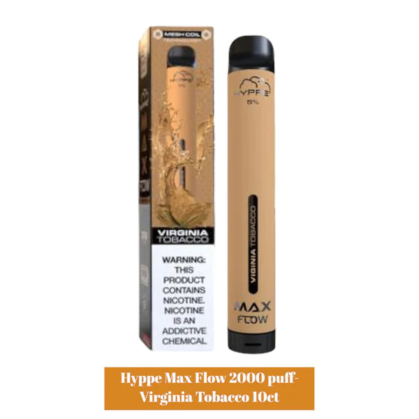 Hyppe Max Flow MESH 5% Disposable Vape- 10 pack