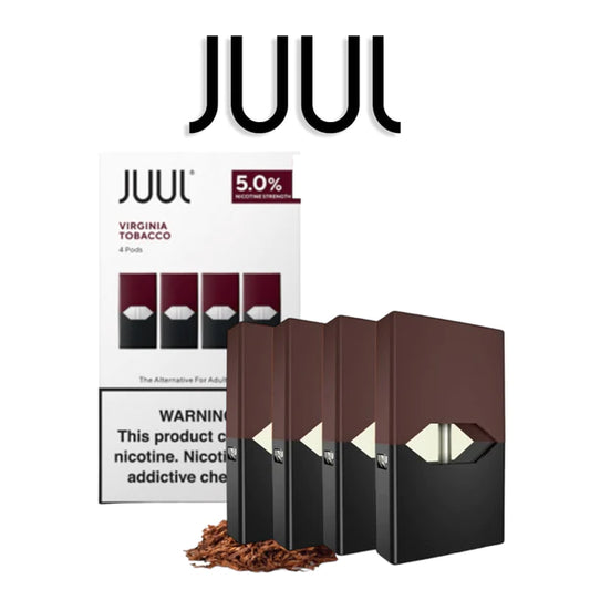 JUUL Authentic Pods 4 pack- Display of 8