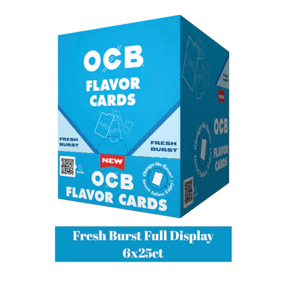 OCB Flavor Card Single 25ct and Full Display