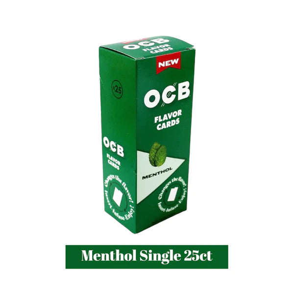 OCB Flavor Card Single 25ct and Full Display