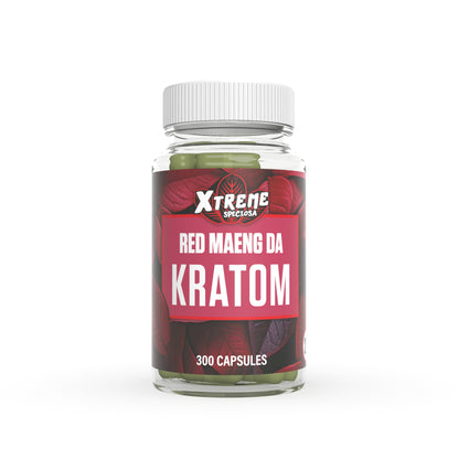 Kratom Xtreme Speciosa 300ct Capsule Jar