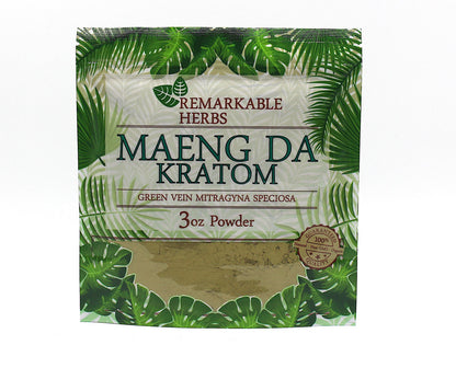 Remarkable Herbs Kratom Powder 3 oz Bag