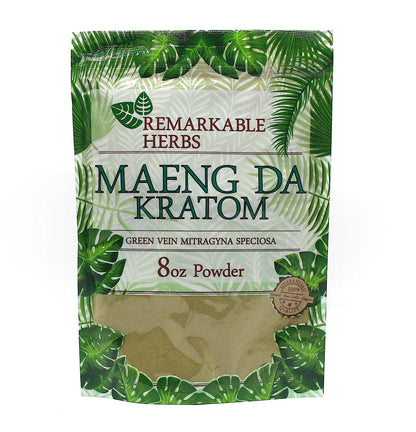 Remarkable Herbs Kratom Powder 8 oz Bag 1/2 LB
