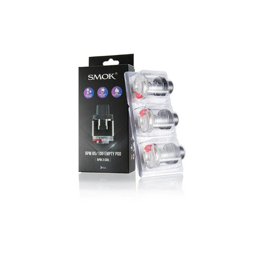 SMOK RPM 85/100 Empty Replacement Pod 3/PACK