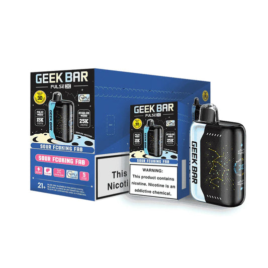 Geek Bar PULSE X 5% Disposable Device - 25000 Puffs - 5 Pack