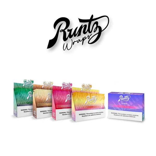 Runtz Wraps All Natural Leaf 6pk-10ct