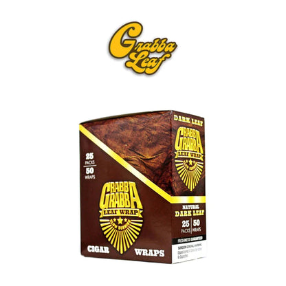 Grabba Leaf Cigar DARK Wrap- 25ct