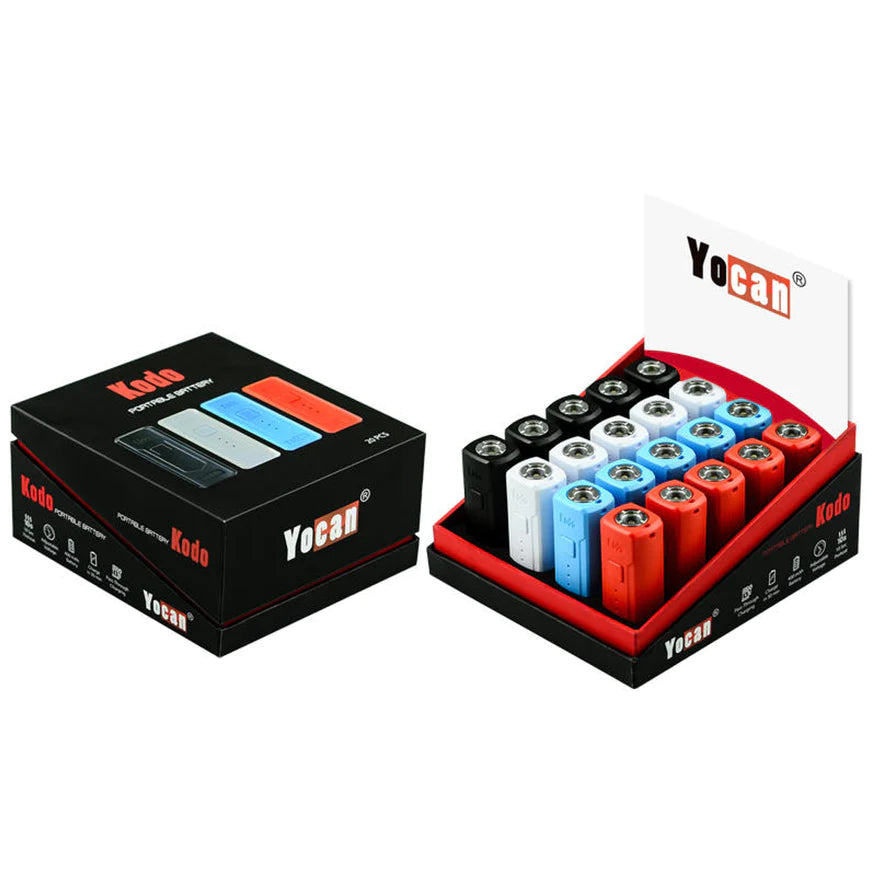 Yocan Kodo Box Mod Battery - 20 Per Display