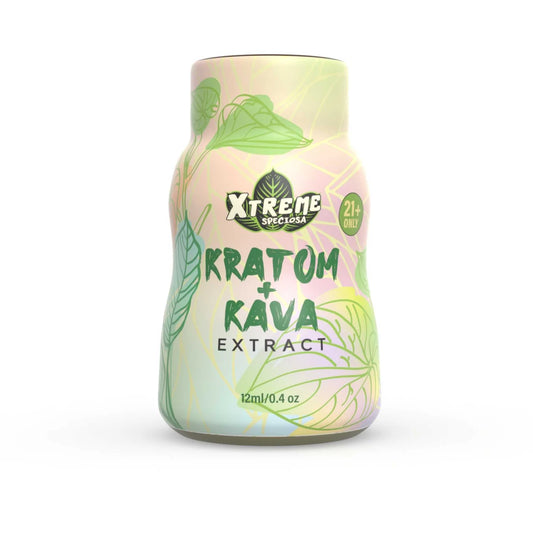 Xtreme Speciosa's  Kratom+Kava Extract 15/Display